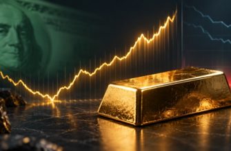 Золотой слиток и разворот котировки после снижения